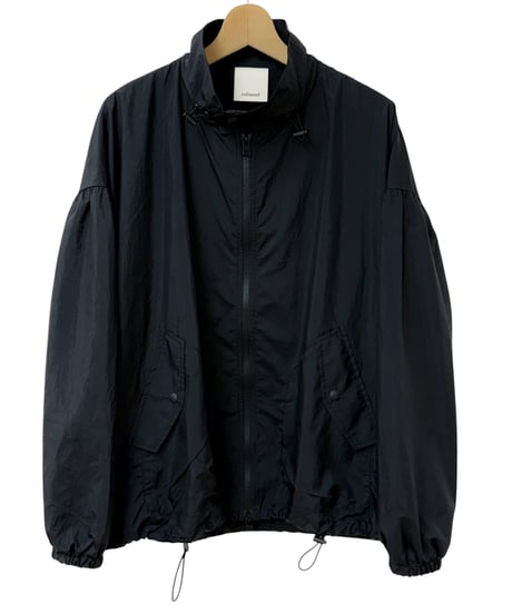 【26SS】 refomed / FRAMER NYLON JACKE -BLACK-