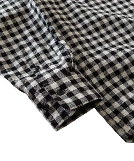 【26SS】 YOKO SAKAMOTO / REGULAR COLLAR SHIRT -GINGHAM-