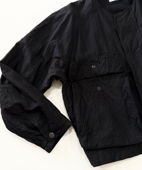 【26SS】 marka / HUNTING JACKET -BLACK-