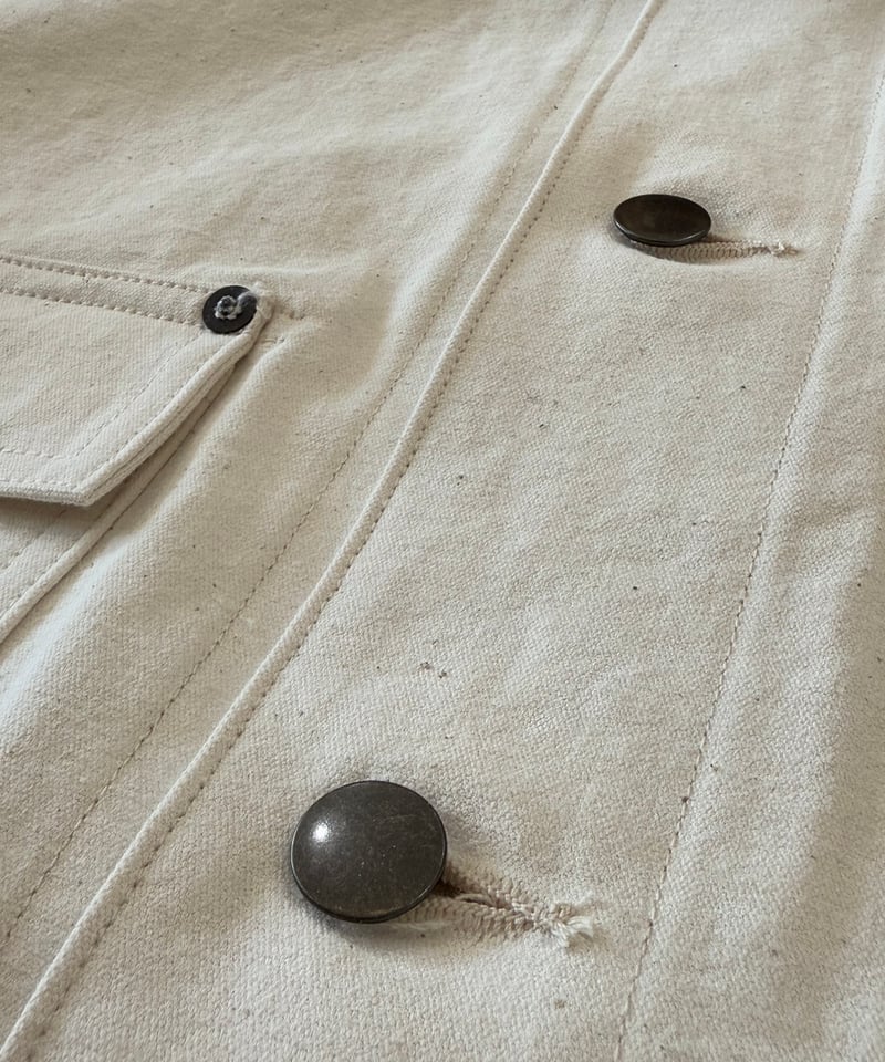 marka / ORGANIC COTTON CANVAS ENGINEERED JACKET