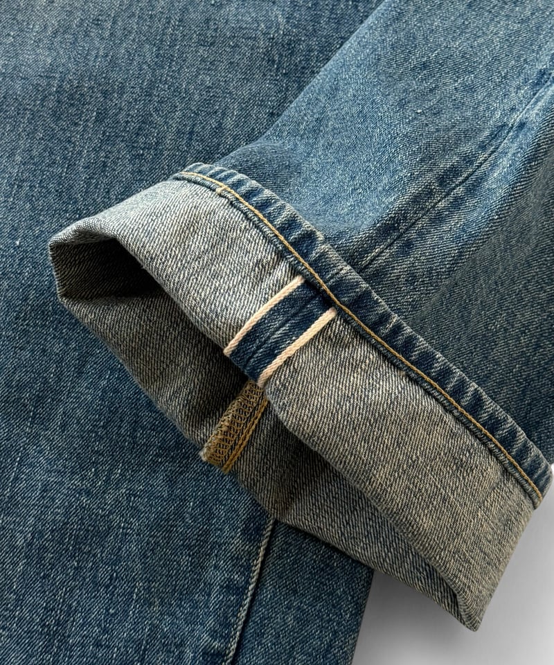 YOKO SAKAMOTO / 5POCKET EASY PANTS -FADE INDIGO