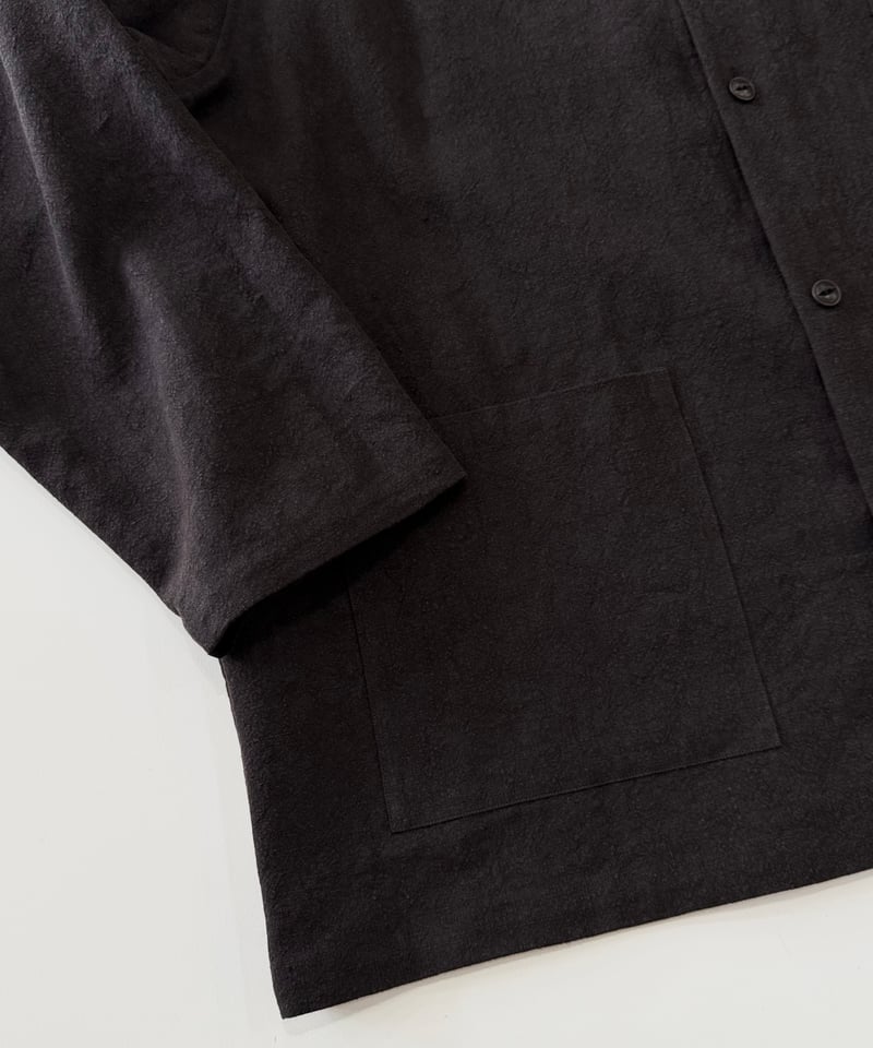 26SS】 YOKO SAKAMOTO / WORK SHIRT -BROWN- | YURAGI
