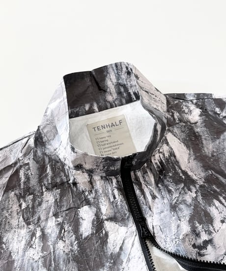 【26SS/残り1点】 TENHALF / PAPER JACKET -MONOTONE-