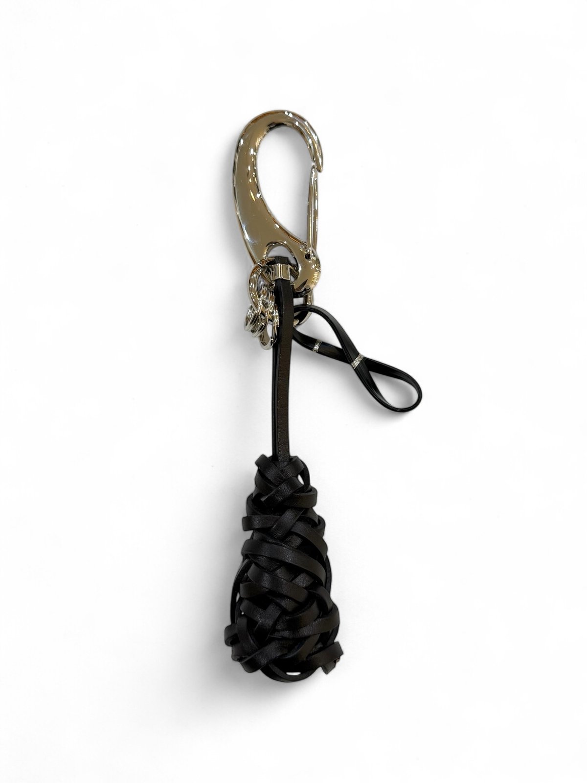 satou / take leather Keychain -kuro- | YURAGI