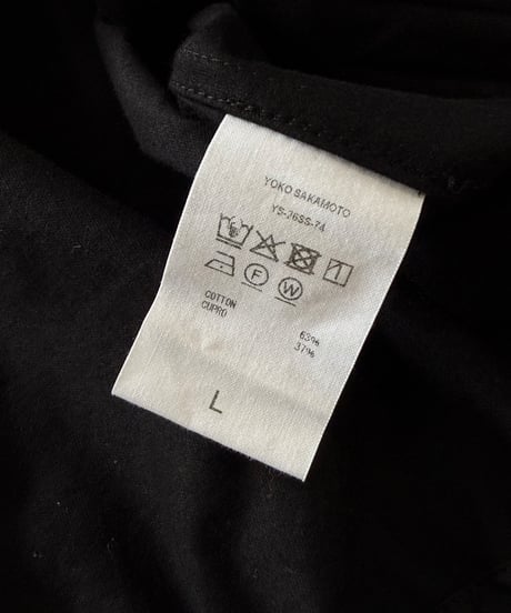 【26SS】 YOKO SAKAMOTO / TRACK JACKET -BLACK-