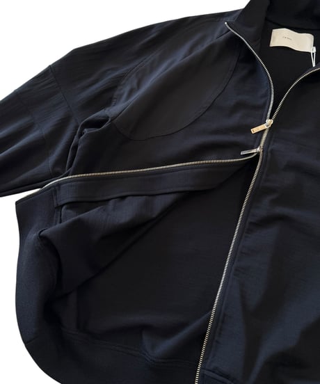 【SALE】 I`m here: / UN(I)FORM : HUNTING JERSEY BLOUSON -BLACK-