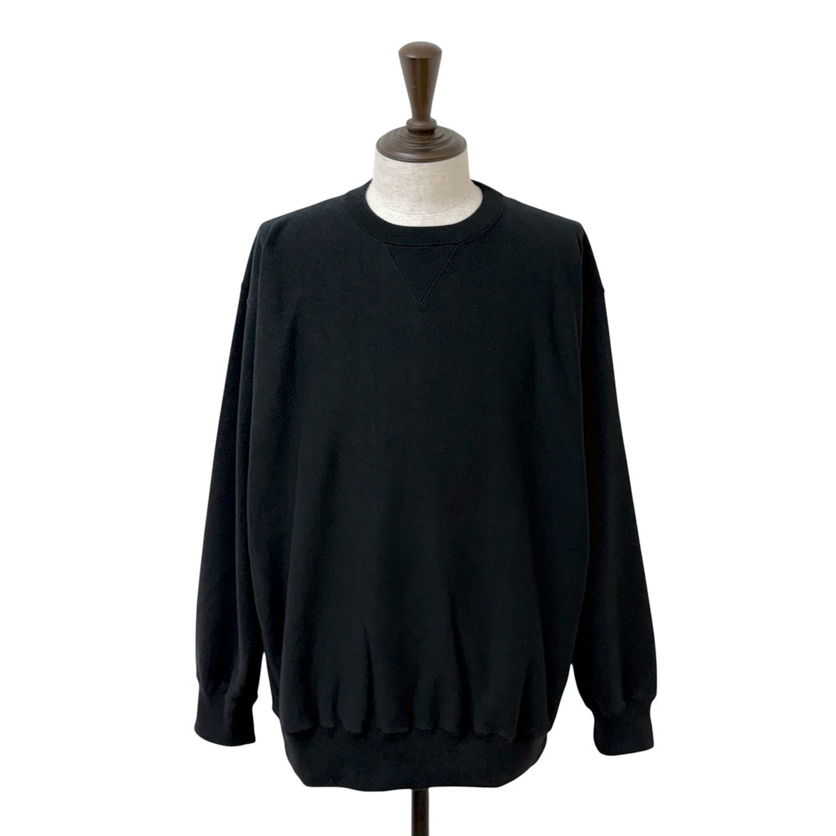 YOKO SAKAMOTO / ATHLETIC SWEATER -BLACK- | YURAGI