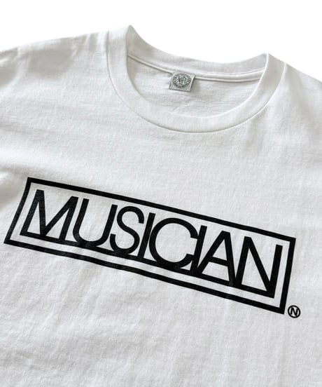 【26SS】 The DUFFER N NEPHEWS / MUSICIAN SHORT SLEEVE TEE -WHITE-