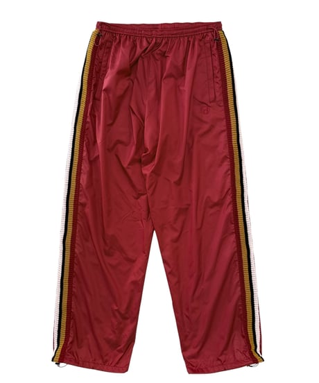 【26SS/残り1点】 The DUFFER N NEPHEWS / TRACK PANTS NYLON -RED-
