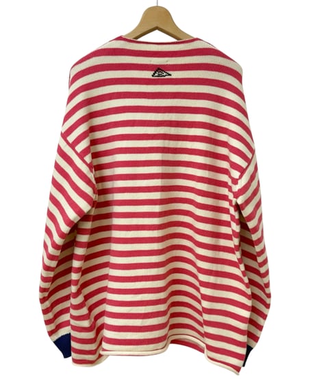 【26SS】 obafer / COTTON SKIPPER BORDER PULLOVER -Exclusive-