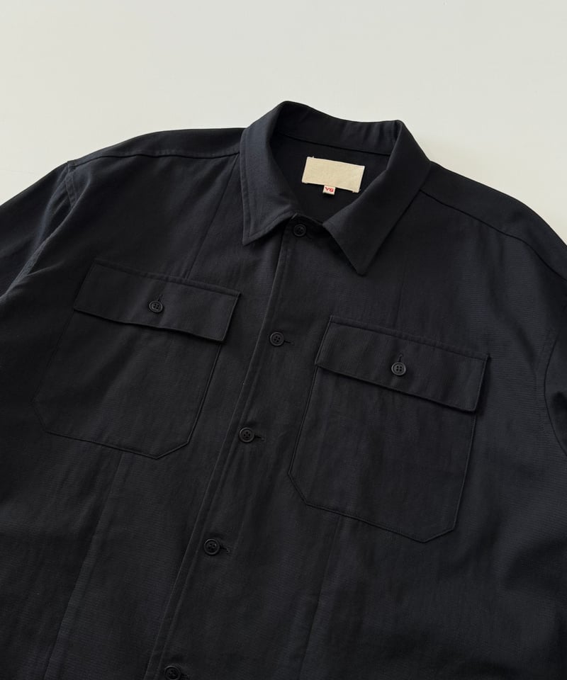 26SS】 YOKO SAKAMOTO / UTILITY SHIRT -BLACK- |