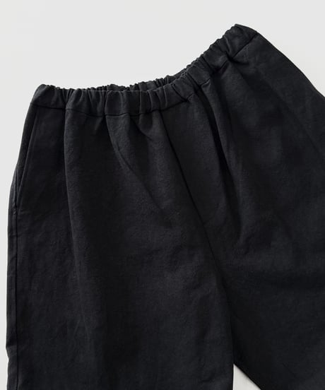 【26SS】 YOKO SAKAMOTO / WIDE EASY PANTS -BLACK-