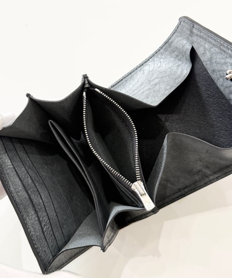 【26SS】 YOKO SAKAMOTO / REGULAR WALLET -BLACK-