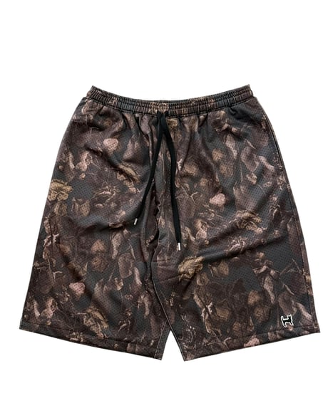 【26SS】 The DUFFER N NEPHEWS / MESH SHORT PANTS -DRY FLOWER PRINT-