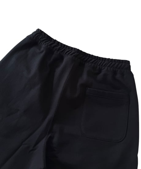 MARKAWARE / ORGANIC COTTON HEAVY FLEECE GYM SHORTS -BLACK-