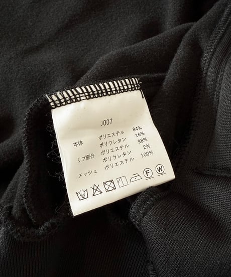 ES.1 / Power Stretch Hoodie -BLACK-