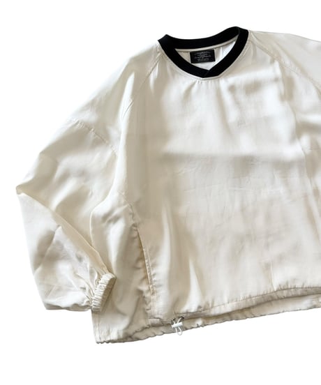 【26SS】 refomed / FRAMER WINDBREAKER -IVORY-