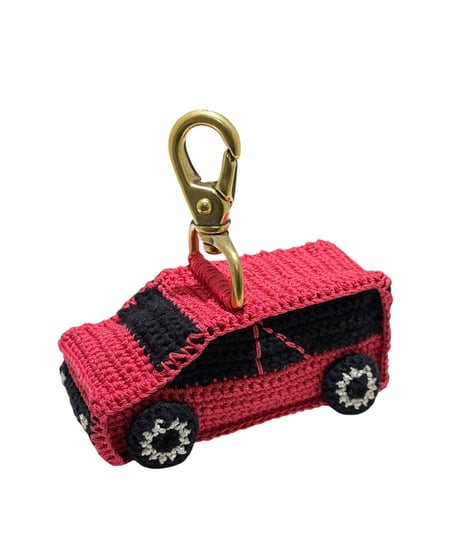 【26SS】 obafer / TERRANO KEY RING -RED-