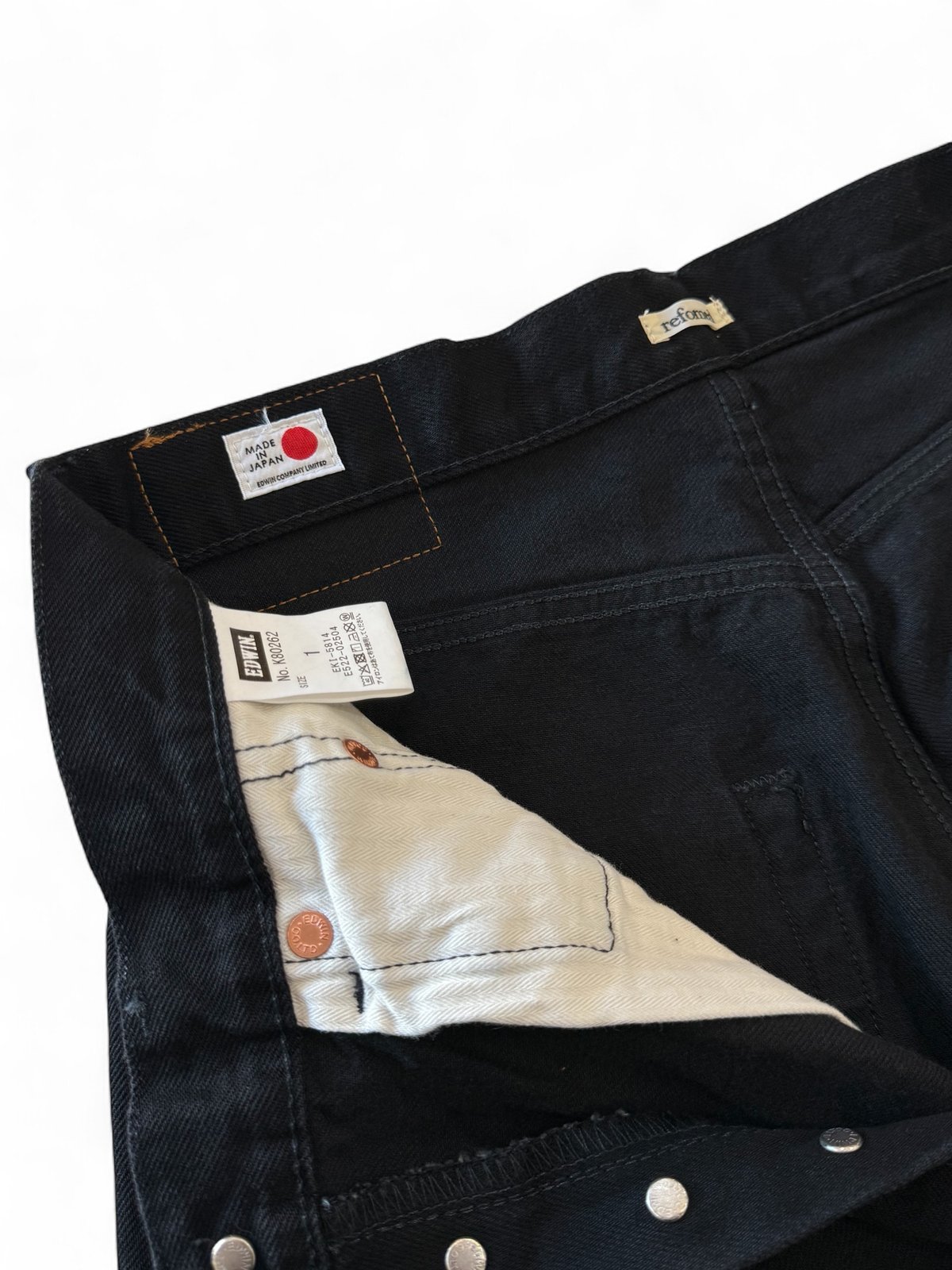 refomed / FRESH MAN DENIM WIDE PANTS by EDWIN