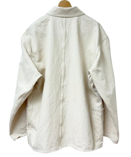【26SS/残り1点】 YOKO SAKAMOTO / COVERALL "ONE WASH" -ECRU-