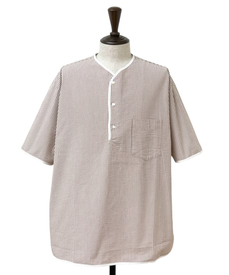 【26SS/残り1点】 HENLEY NECK DEPARTMENT -RED-