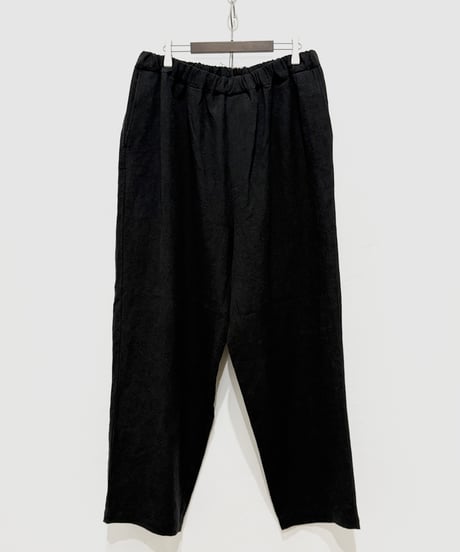【26SS】 YOKO SAKAMOTO / WIDE EASY PANTS -BLACK-