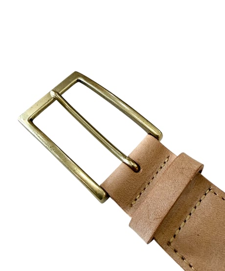 【26SS】 Post Production / MESH BELT -NATURAL×GOLD-