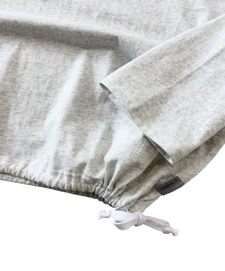 【26SS/残り1点】 TENHALF / FOOTBALL LONG T-SHIRT -LIGHT GRAY-
