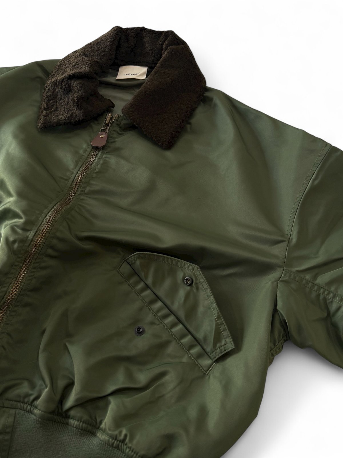 SALE】 refomed / CASTRO JAMPER -OLIVE- | YURAGI