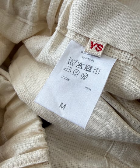 【26SS】 YOKO SAKAMOTO / UTILITY EASY PANTS -ECRU-