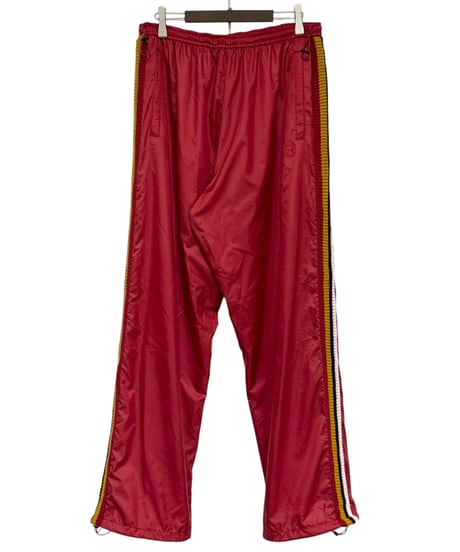 【26SS/残り1点】 The DUFFER N NEPHEWS / TRACK PANTS NYLON -RED-