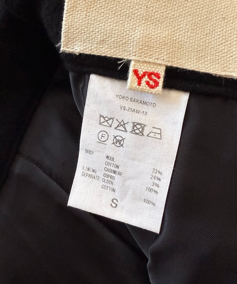 SALE】 YOKO SAKAMOTO / DOUBLE PLEATED CROPPED T