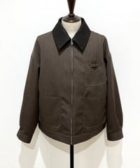 【26SS】 refomed / NEXT MAN WOOL JACKET -BROWN-