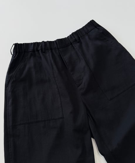 【26SS】 YOKO SAKAMOTO / UTILITY EASY PANTS -BLACK-