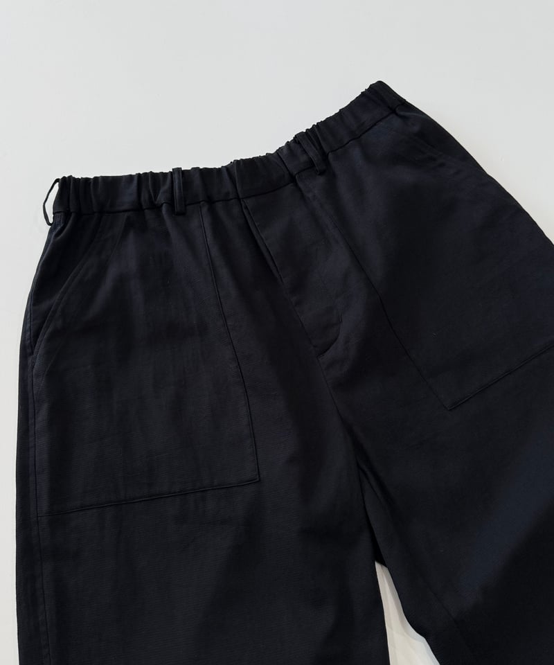 YOKO SAKAMOTO / UTILITY EASY PANTS -BLACK- | YU