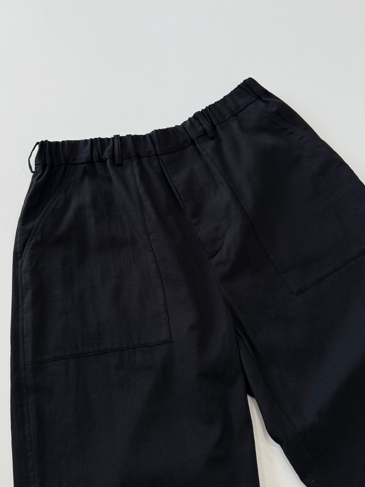 26SS】 YOKO SAKAMOTO / UTILITY EASY PANTS -BLAC