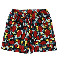 ranor(ラナー) DUCK CAMOUFLAGE MIDDLE SHORTS