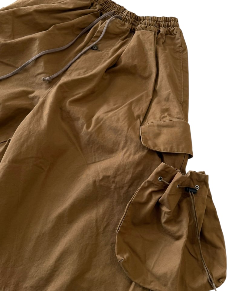 refomedリフォメッド　KINCHAKU\" DUCK TRUNKS パンツ REPT-040-blk-01.jpg