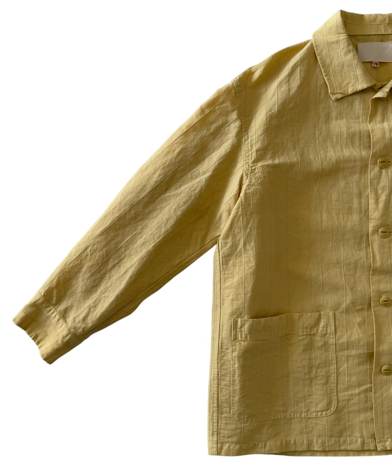 YOKO SAKAMOTO / WORK SHIRT -YELLOW- | YURAGI