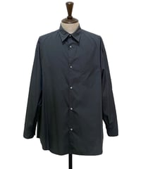 Graphpaper / Broad L/S Oversized Regular Collar Shirt -C.GRAY-