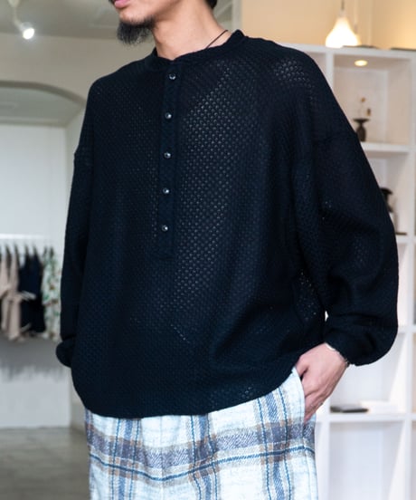 【26SS】 SHINYAKOZUKA / MASSIVE HENLEY (ISSUE#8) -BLACK-