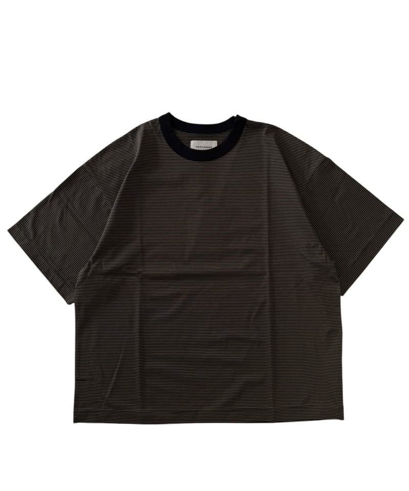 MARKAWARE / ORGANIC SUPIMA BORDER COMFORT FIT T