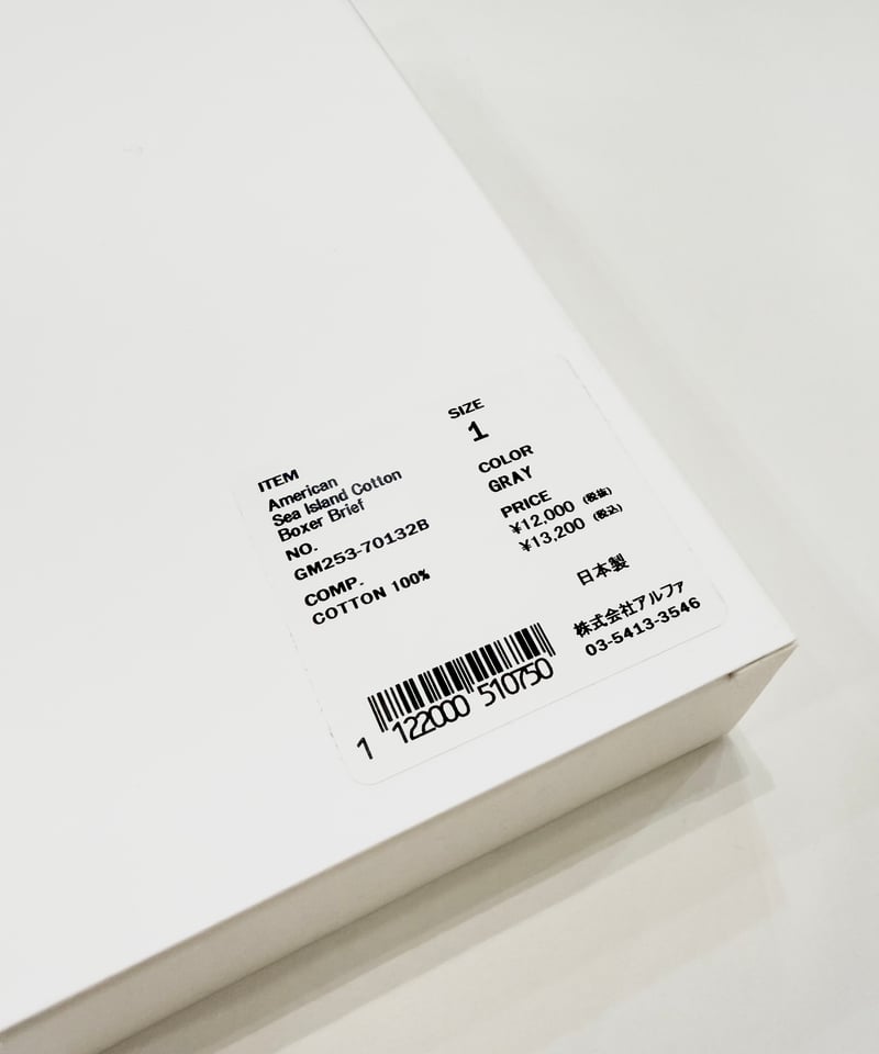 SALE】 Graphpaper / American Sea Island Cotton