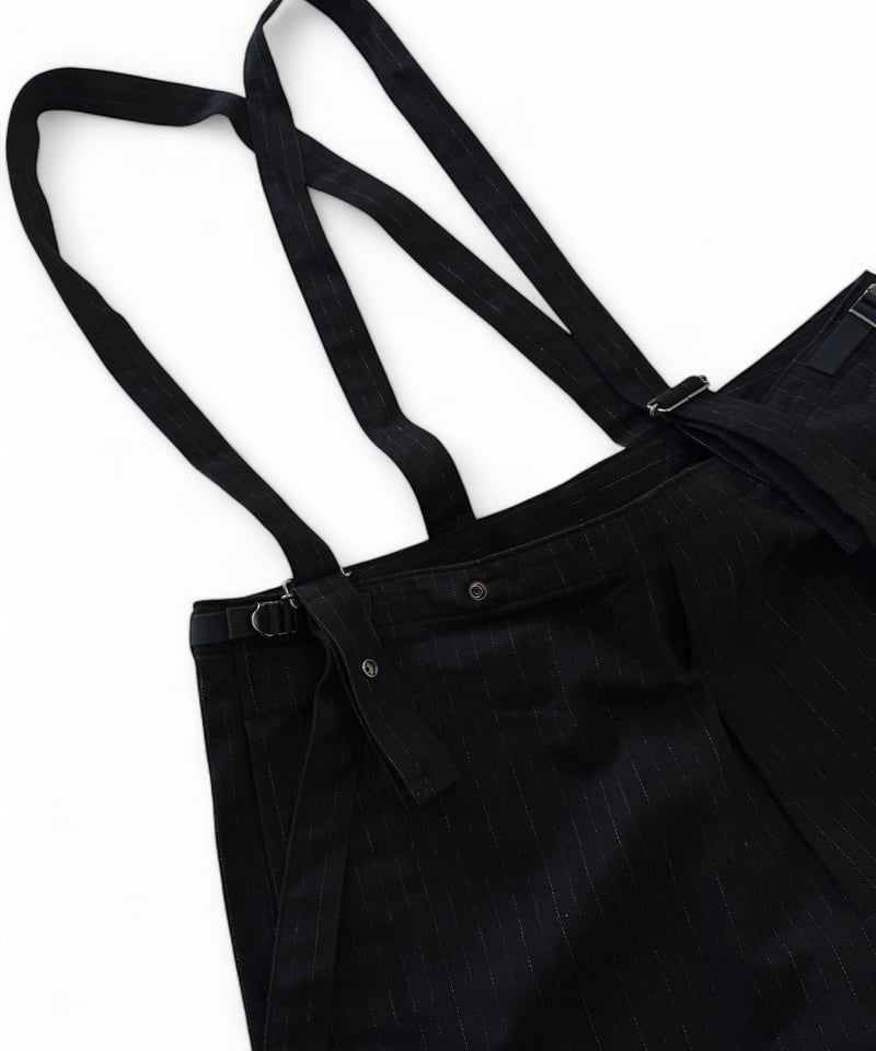 Yoko ヨガ ズボン YOKO SAKAMOTO / MECHANIC PANTS -BLACK- | YURAGI