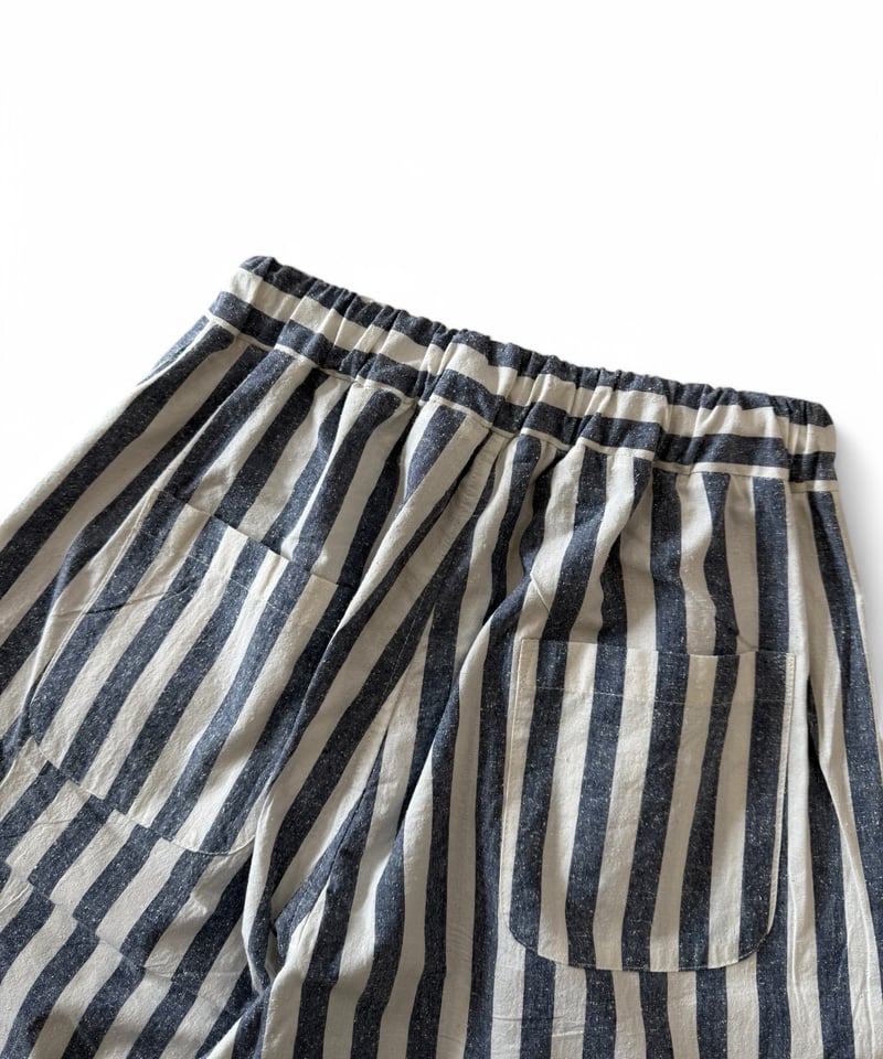 パンツ everyone relax-fit stripe easy pants stripe easy pants | wissy