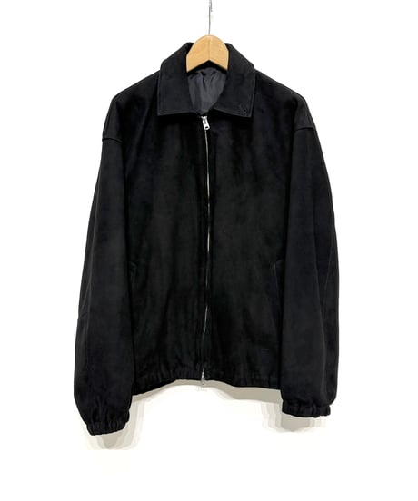 【26SS】 YOKO SAKAMOTO / ZIP BLOUSON -BLACK SHEEP SUEDE-