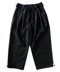 Blanc YM / Ripstop Wide Pants -BLACK-