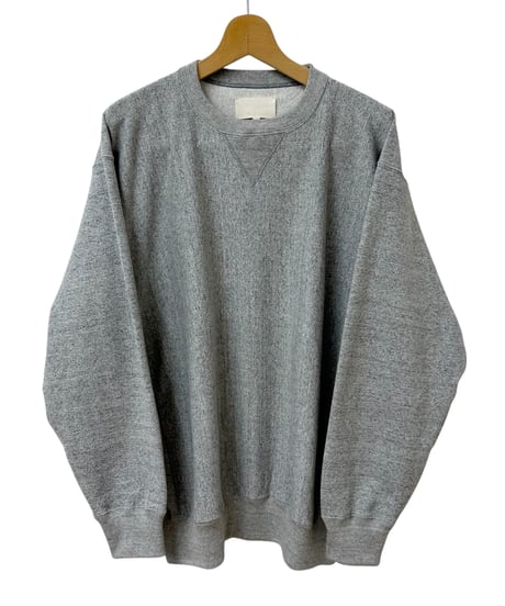 【26SS/残り1点】 YOKO SAKAMOTO / ATHLETIC SWEATER -HEATHER GRAY-