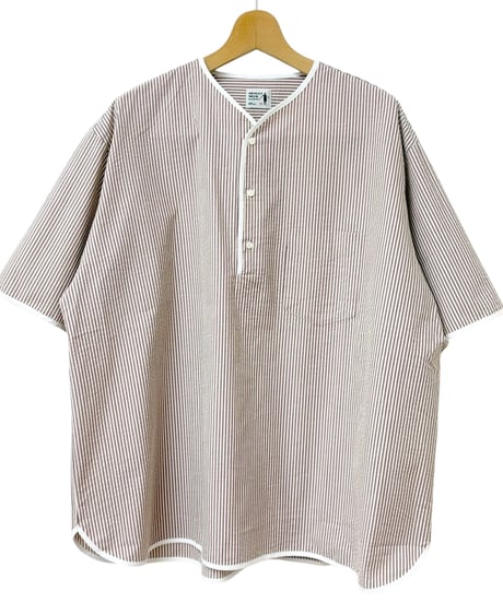 【26SS/残り1点】 HENLEY NECK DEPARTMENT -RED-