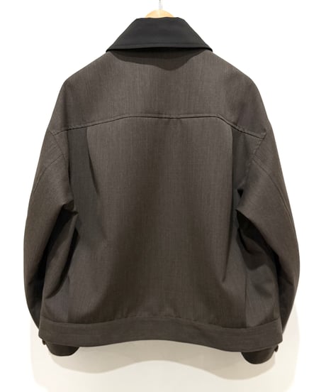 【26SS】 refomed / NEXT MAN WOOL JACKET -BROWN-